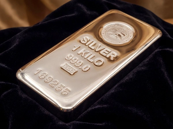 Emirates 1kg Pure Silver Bar 999 - 1 Kilogram - Variable Design