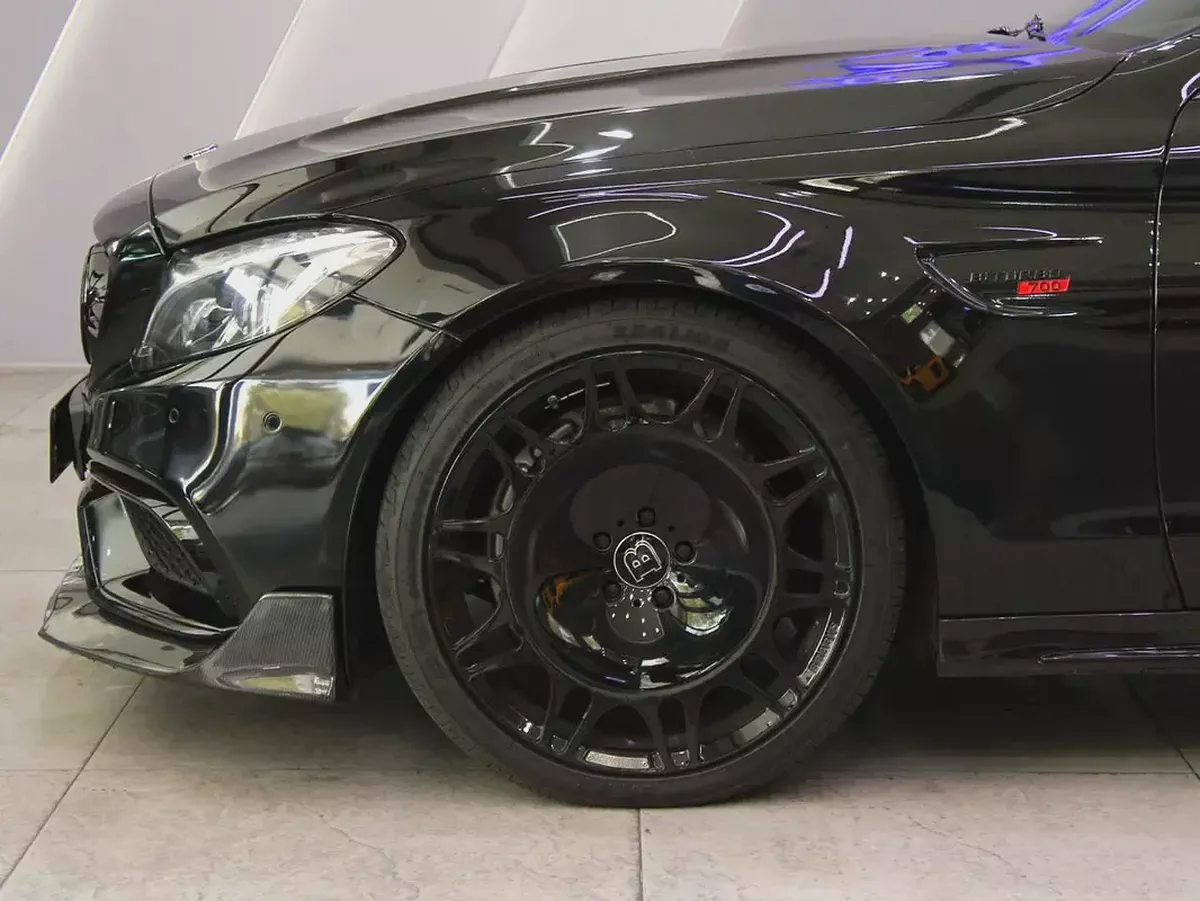 2018 - Mercedes-Benz C63 AMG - BRABUS KIT for 140,000.00 AED-7-7
