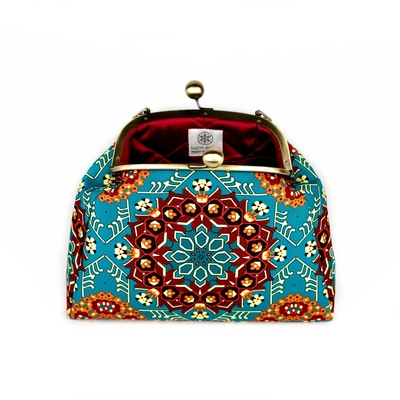 Silk Road - Quba Square Bag Fabric-0