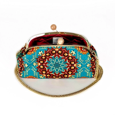 Silk Road - Quba Square Bag Fabric-2