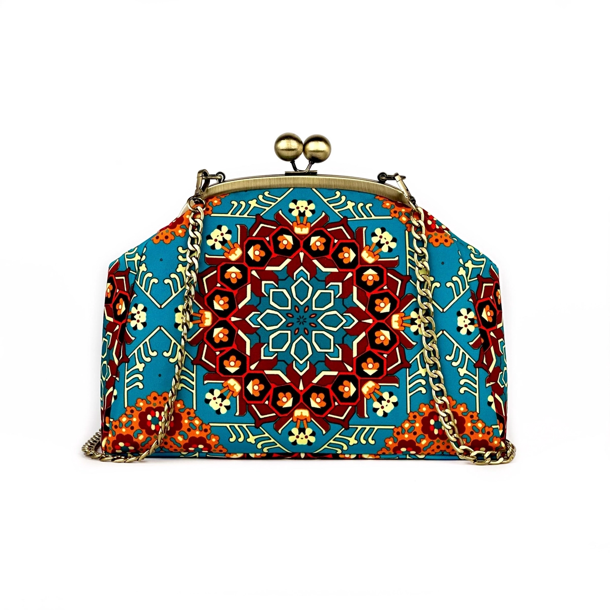 Silk Road - Quba Square Bag Fabric-1-1