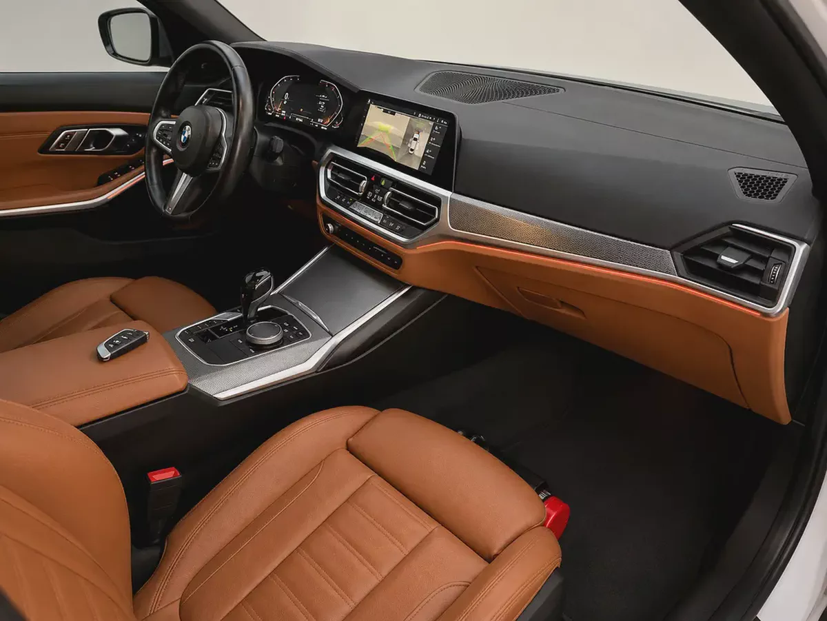 AED 1,526 P.M | BMW 330I M-KIT | 2.0L TWIN-TURBO | 2020 | GCC | ORIGINAL PAINT-19-19
