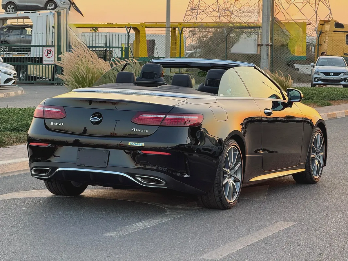 Mercedes Benz E450 Cabriolet 2021 2000km only - Japan Import - Clean Title-4-4