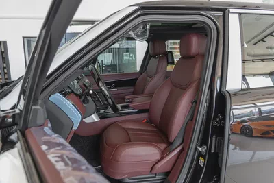 Range Rover Vogue | HSE P530 | 2026 | GCC | V8 | Black Edition | AWD | Black  maroon Interior-8