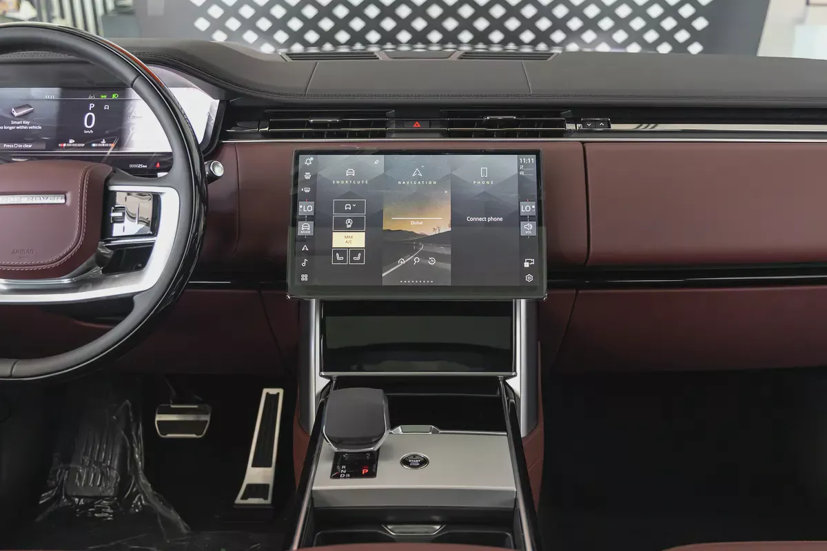 Range Rover Vogue | HSE P530 | 2026 | GCC | V8 | Black Edition | AWD | Black  maroon Interior-12-12