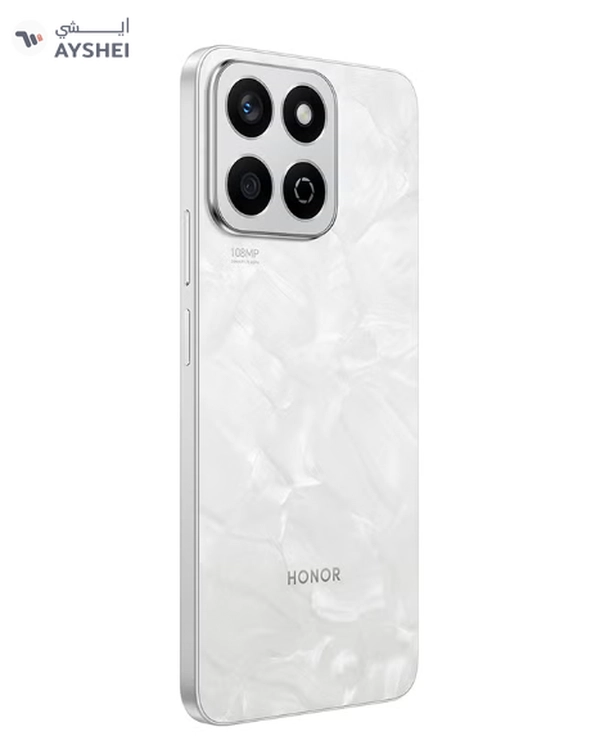 Honor X7c Dual SIM Moonlight White 8GB RAM 256GB 4G - Middle East Version