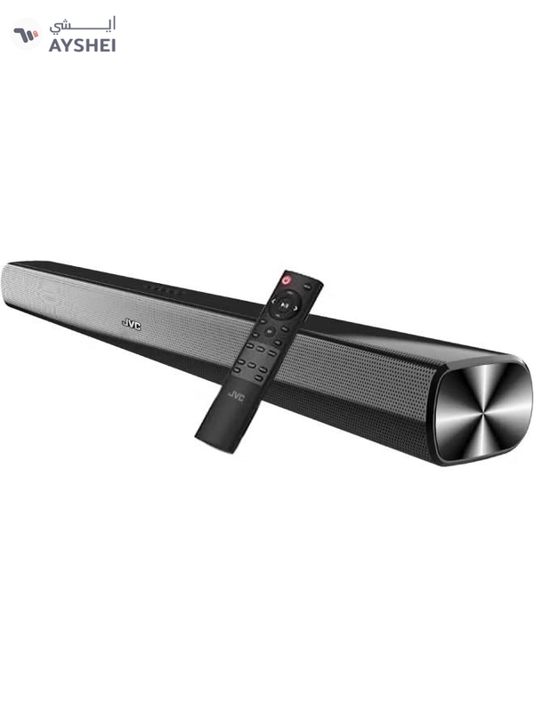 JVC 2.0CH Soundbar Plus Bluetooth, Usb, Fm Radio With 600W PMPO TH-N322B Black