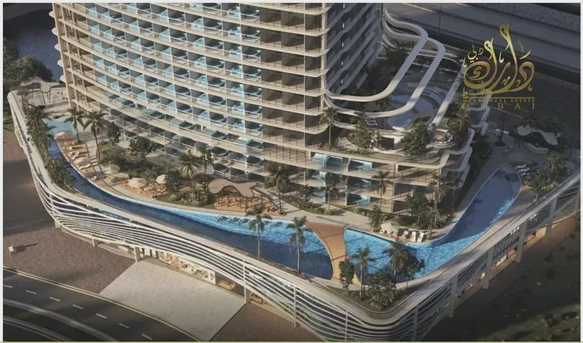 Furnished Studio | Samana Barari Heights | Pool & Downtown View