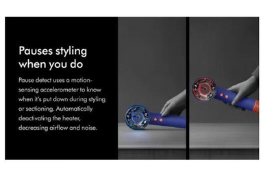 Dyson Supersonic Nural HD16 Hair Dryer Fast, Intelligent Drying Vinca Blue/Topaz-2
