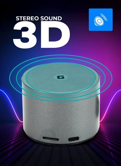 GEEPAS Mini Portable Bluetooth Speaker with 3D Stereo Sound | 5-Hour Playtime, Type-C Charging, Compact Design | Wireless Speaker for Travel, Home, and Outdoor Use | GMS11197 multicolour-4
