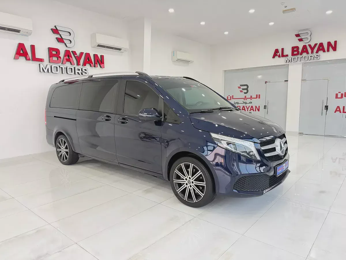 مرسيدس V250 كحلي / بيج 2020 (خليجي)