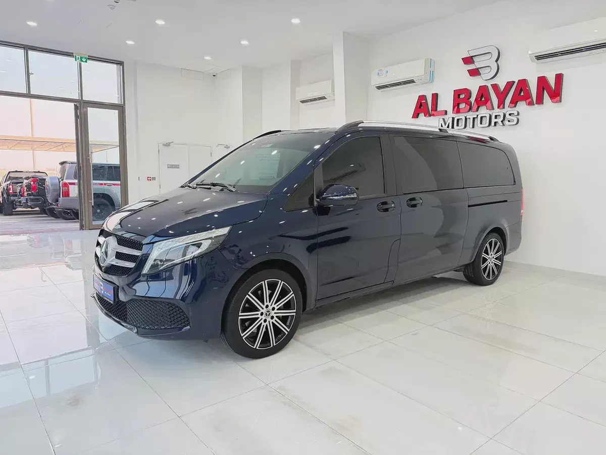 مرسيدس V250 كحلي / بيج 2020 (خليجي)-1-1