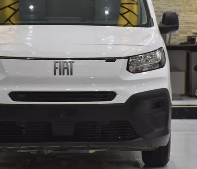 AED 633 EMi for 5Yrs | FIAT Doblo 1.6L DIESEL / ديزل ( 2025 Model ) in White Color GCC Specs-3