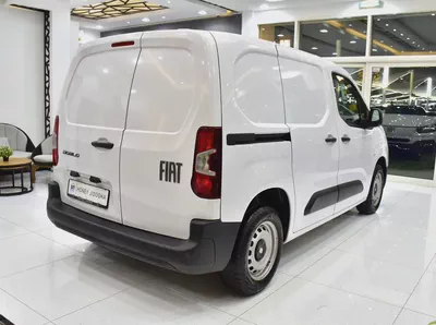 AED 633 EMi for 5Yrs | FIAT Doblo 1.6L DIESEL / ديزل ( 2025 Model ) in White Color GCC Specs-6