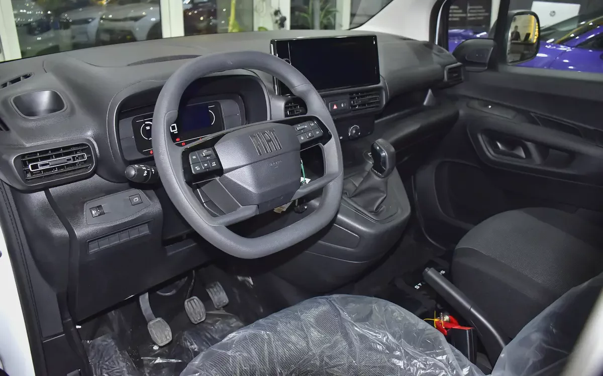 AED 633 EMi for 5Yrs | FIAT Doblo 1.6L DIESEL / ديزل ( 2025 Model ) in White Color GCC Specs-14-14