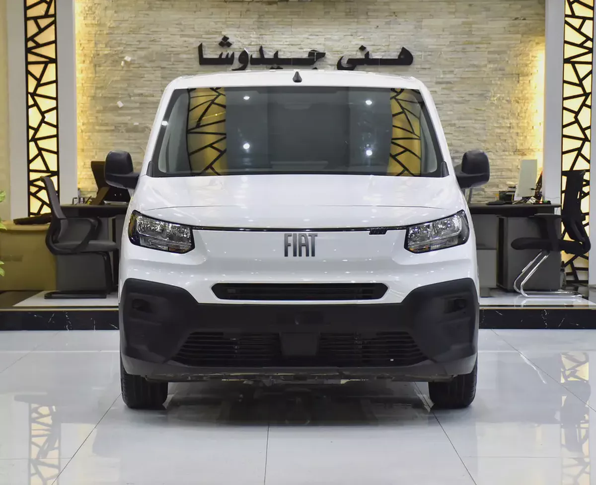 AED 633 EMi for 5Yrs | FIAT Doblo 1.6L DIESEL / ديزل ( 2025 Model ) in White Color GCC Specs