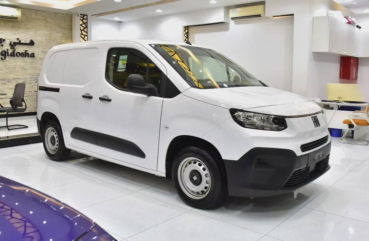 AED 633 EMi for 5Yrs | FIAT Doblo 1.6L DIESEL / ديزل ( 2025 Model ) in White Color GCC Specs-2-2
