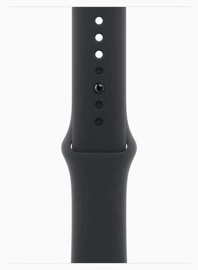 Apple Watch Series 11 GPS + Cellular 46mm (TDRA Version) Jet Black Aluminium Case With Black Sport Band - S/M-1