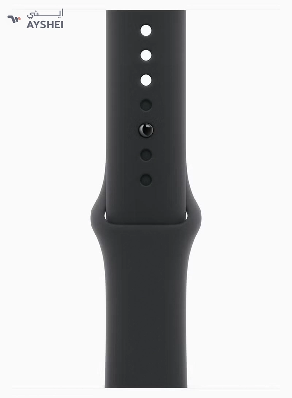 Apple Watch Series 11 GPS + Cellular 46mm (TDRA Version) Jet Black Aluminium Case With Black Sport Band - S/M