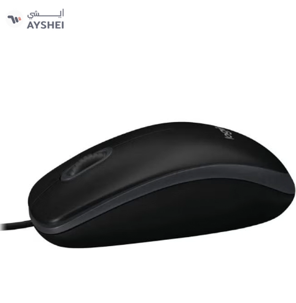 Logitech B100 Wired USB Mouse Black-4-4