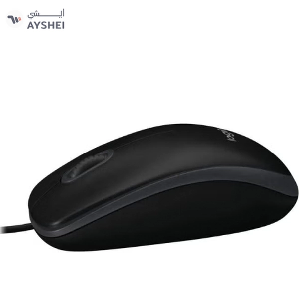 Logitech B100 Wired USB Mouse Black