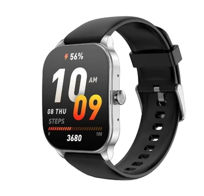Amazfit Pop 3s Ultra-large 1.96" HD AMOLED Display,Fashionable Curved & Metallic Design-0