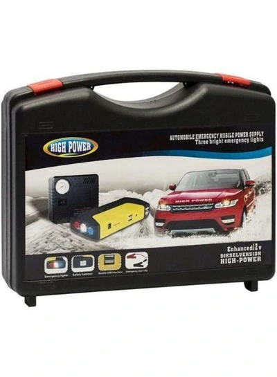 High Power Jump Starter With Air Compressor-0