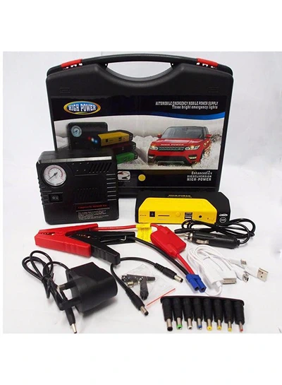 High Power Jump Starter With Air Compressor-1