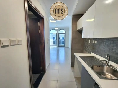 Like a brand new studio 50k || with gas cooking range || with all amenities in arjan dubai-4