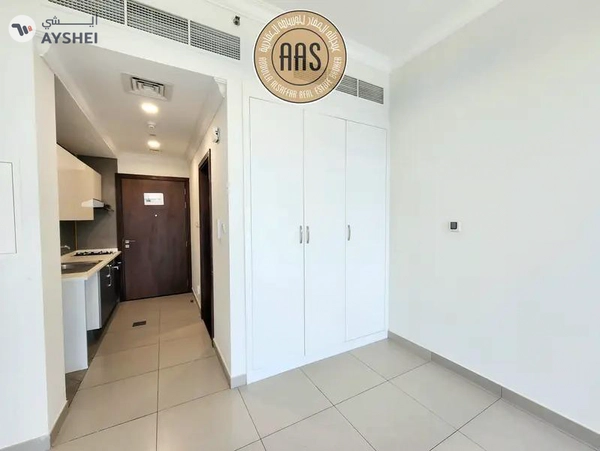 Like a brand new studio 50k || with gas cooking range || with all amenities in arjan dubai