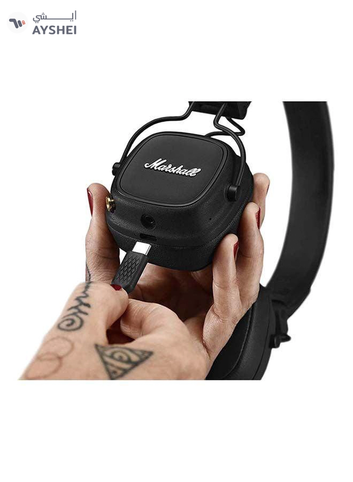 Marshall Major IV Foldable Bluetooth Wired/Wireless Headphone-5-5