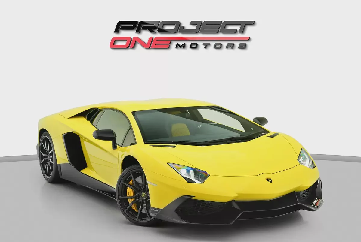 2014 LAMBORGHINI AVENTADOR LP 720-4 50th ANNIVERSARIO
