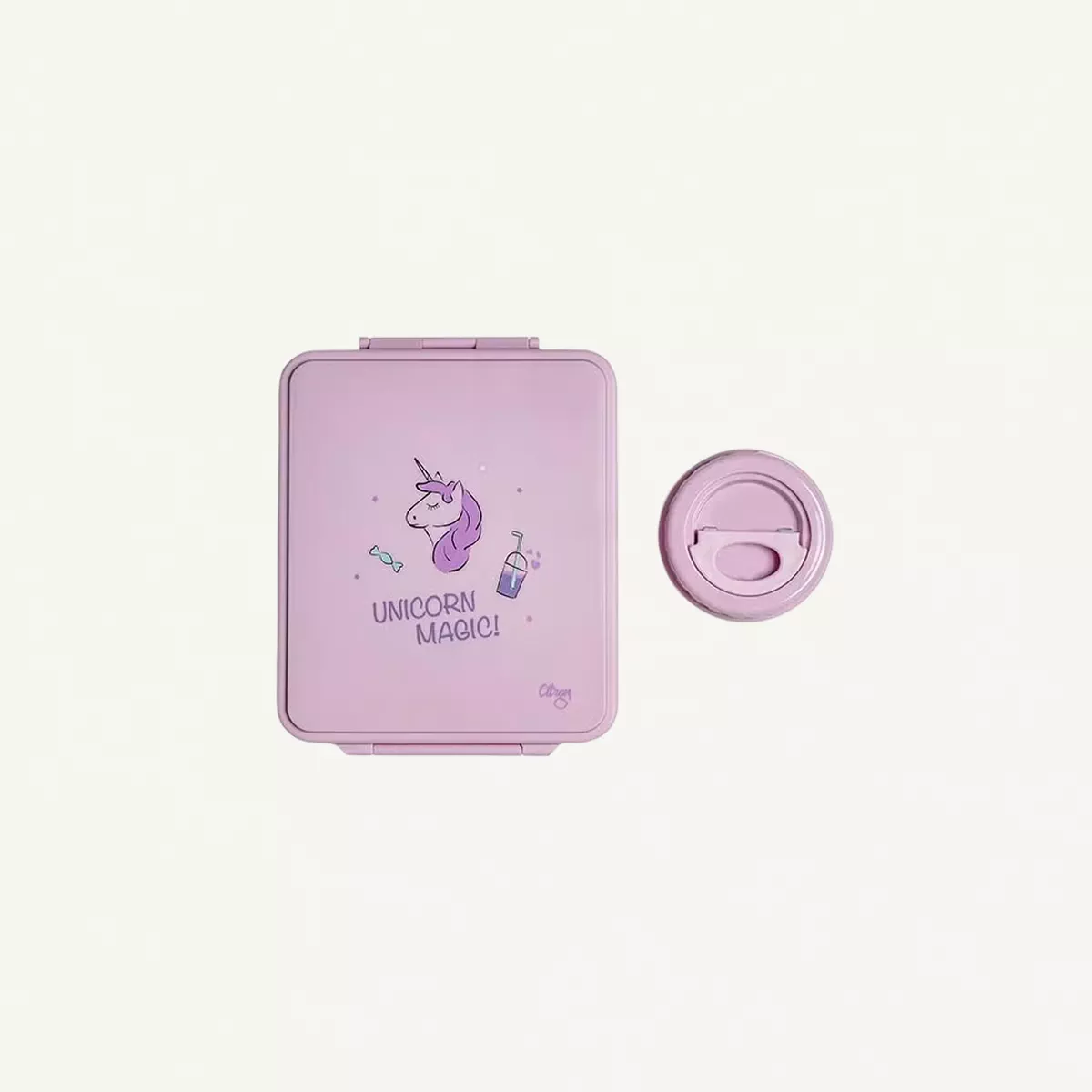 Citron - 4-Compartment Kids Grand Lunch Box - Unicorn - 1900 ml-3-3