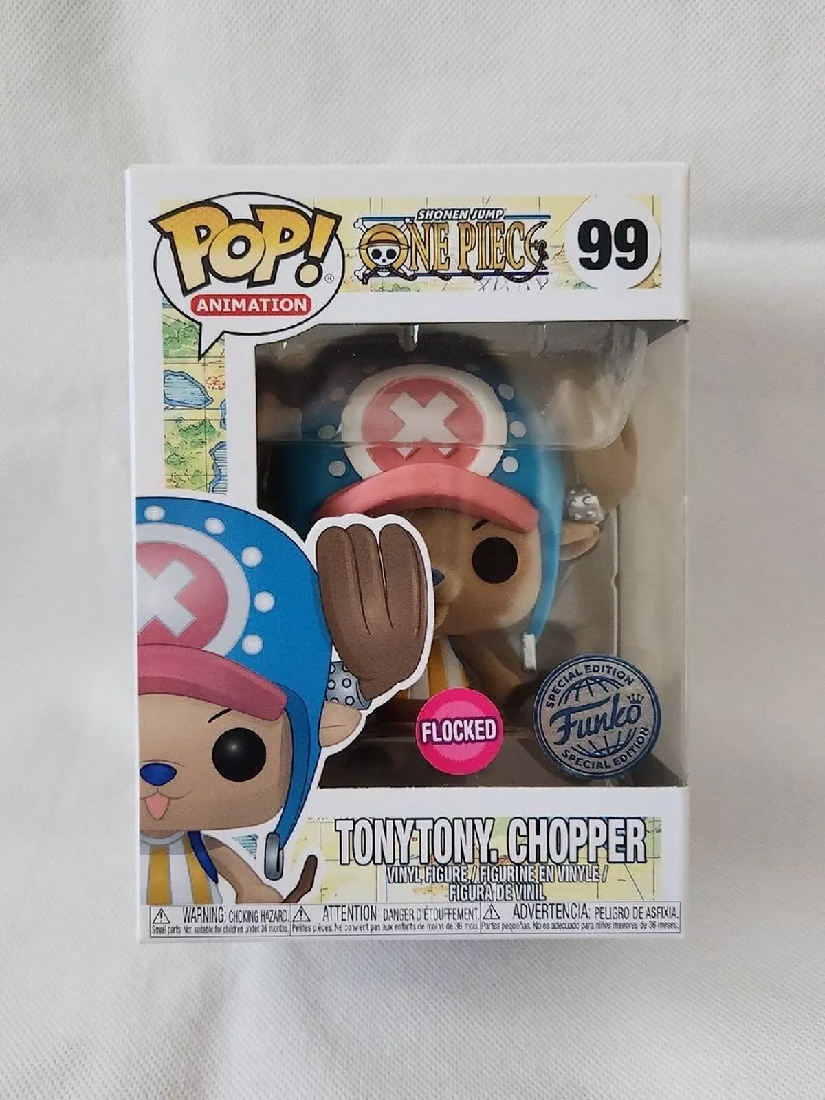 TonyTony Chopper Flocked Edition One piece Funko Pop