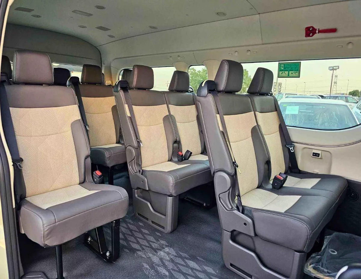 Toyota Hiace GL HIGHROOF GL / 13 SEATS WITH LEATHER / 2.8L DIESEL M/T V4 (CODE # HRDMGLJ)-14-0