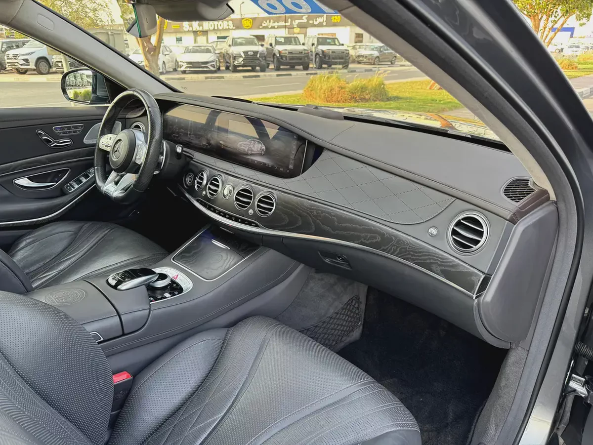 Mercedes Benz S63 AMG 2018 - 6 Buttons - 4.5 Auction Grade - Japan Import - Clean Title-10-10