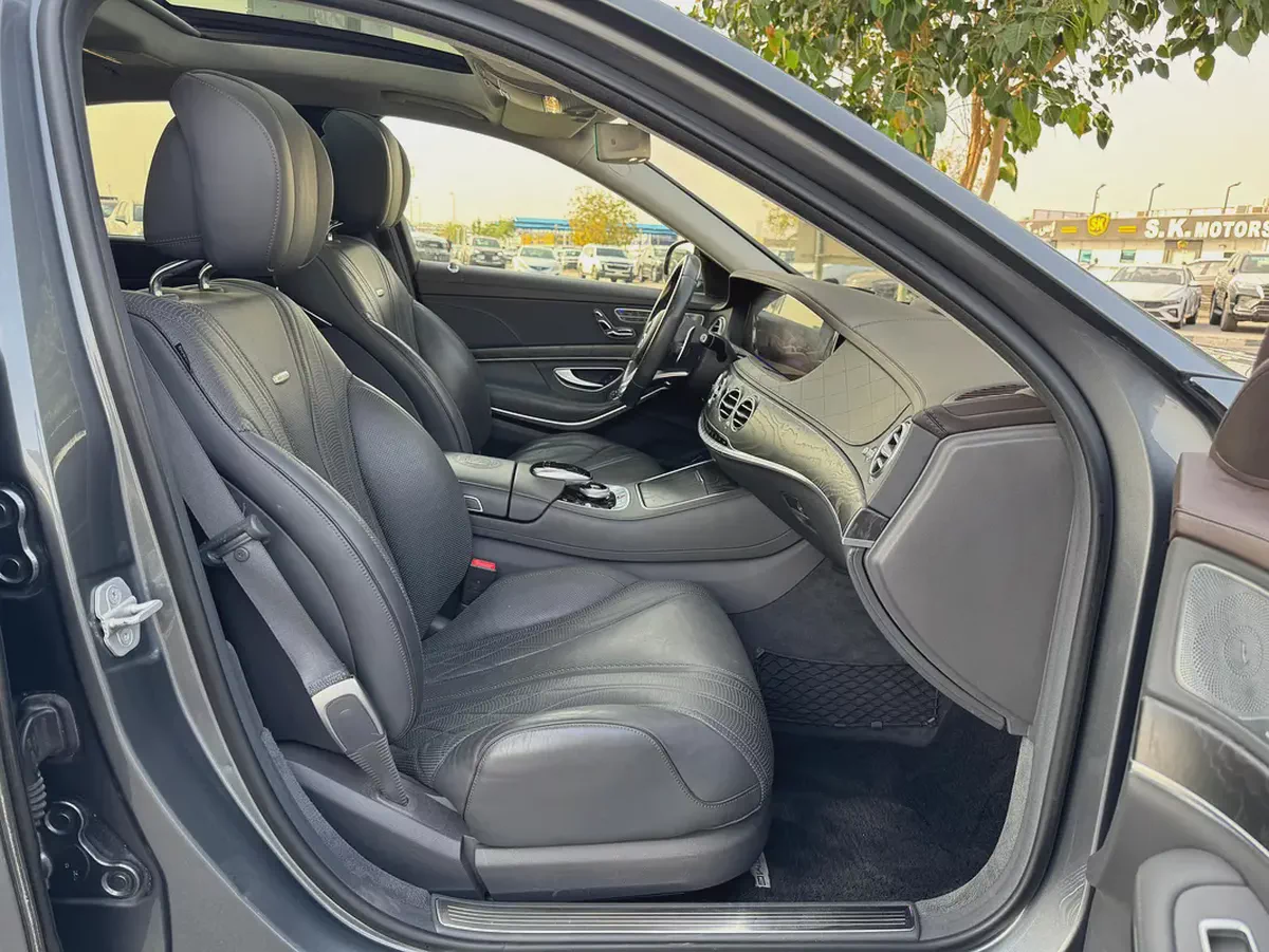 Mercedes Benz S63 AMG 2018 - 6 Buttons - 4.5 Auction Grade - Japan Import - Clean Title-12-12