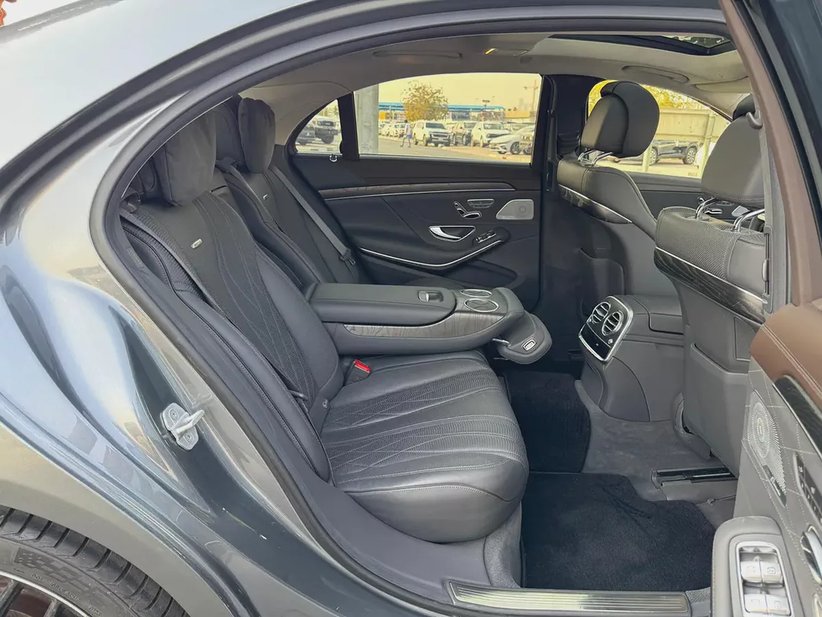 Mercedes Benz S63 AMG 2018 - 6 Buttons - 4.5 Auction Grade - Japan Import - Clean Title-15-15