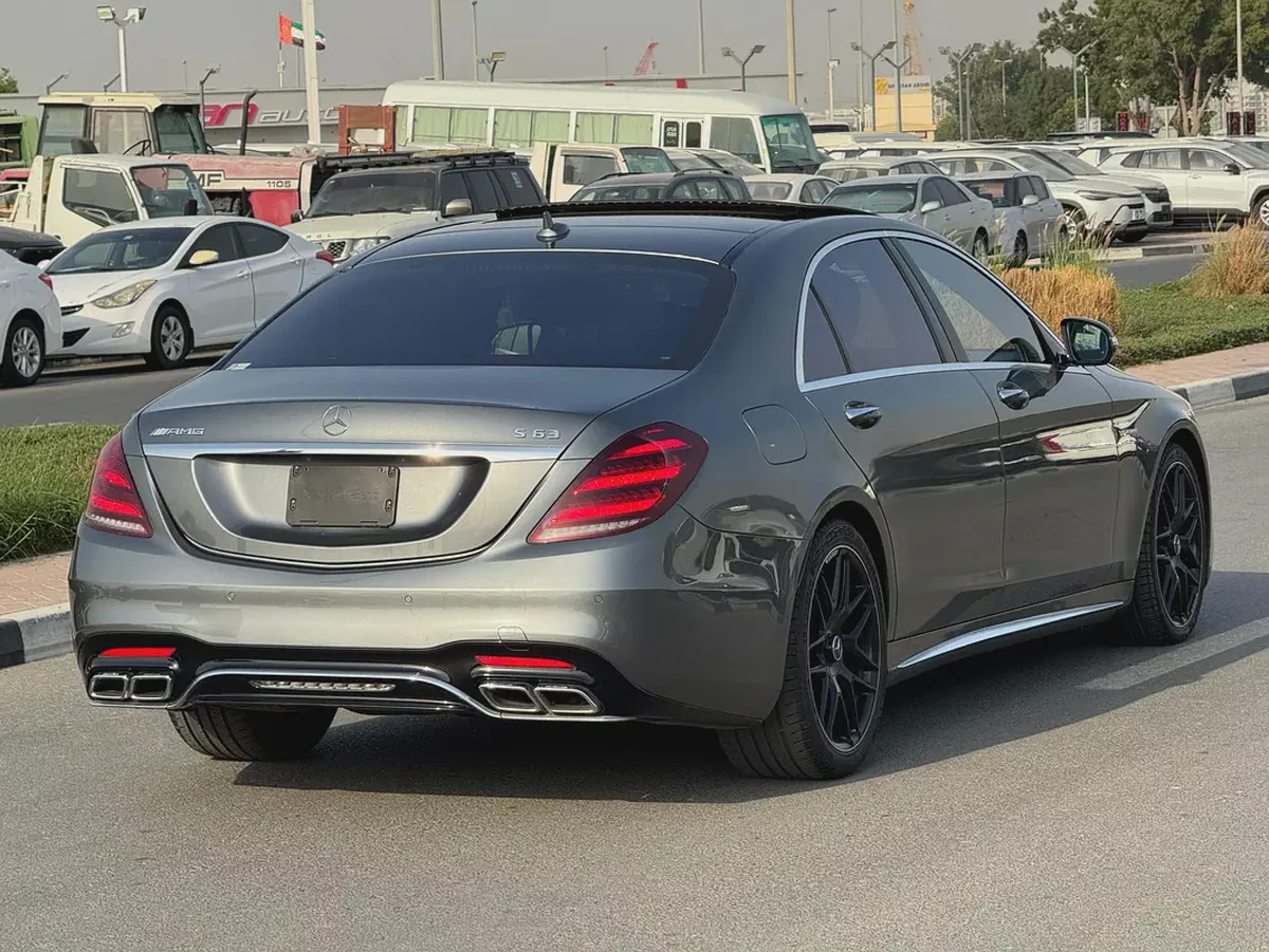 Mercedes Benz S63 AMG 2018 - 6 Buttons - 4.5 Auction Grade - Japan Import - Clean Title-4-4