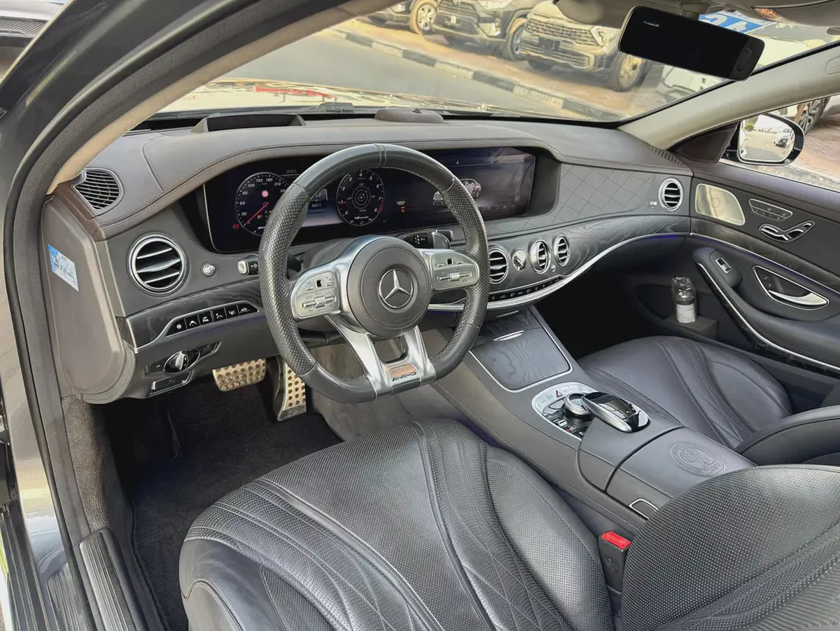 Mercedes Benz S63 AMG 2018 - 6 Buttons - 4.5 Auction Grade - Japan Import - Clean Title-6-6