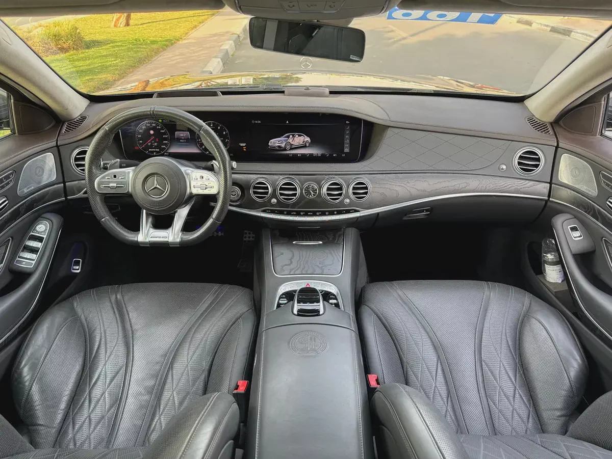 Mercedes Benz S63 AMG 2018 - 6 Buttons - 4.5 Auction Grade - Japan Import - Clean Title-8-8