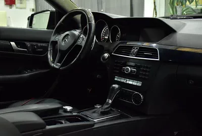 Mercedes Benz C63 AMG ( 2013 Model ) in Black Color GCC Specs-16