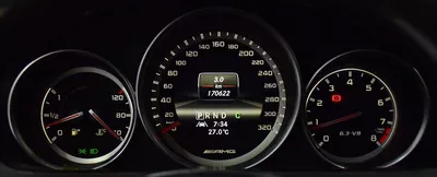 Mercedes Benz C63 AMG ( 2013 Model ) in Black Color GCC Specs-17