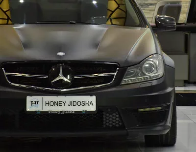 Mercedes Benz C63 AMG ( 2013 Model ) in Black Color GCC Specs-14