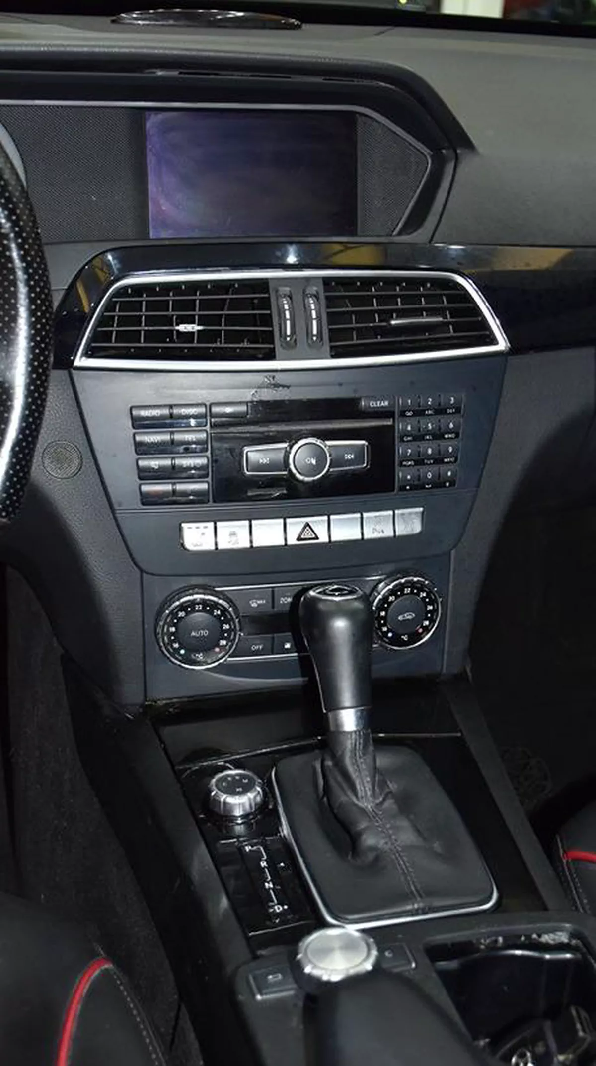 Mercedes Benz C63 AMG ( 2013 Model ) in Black Color GCC Specs-6-6