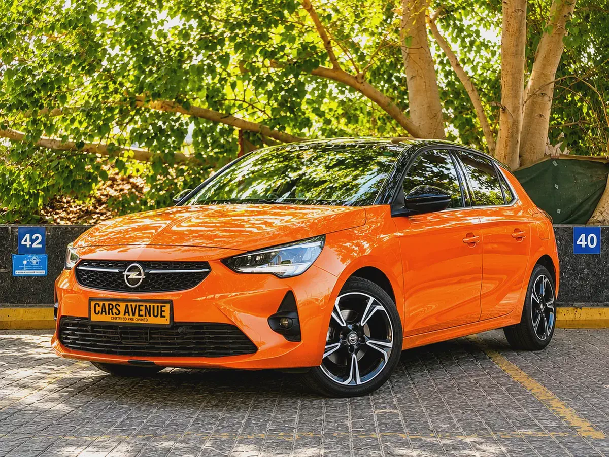 AED 612 per month | 2023 Opel Corsa Elegance Plus | GCC Specs | Top Condition