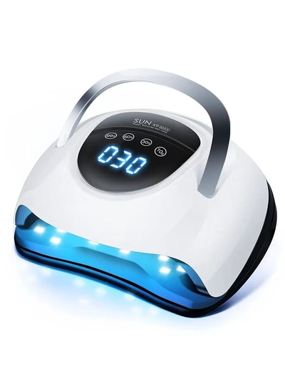 ORiTi 220W LED UV Light Dryer for Nails Gel Polish with 57 Lamp Beads 4 Timer Setting -0
