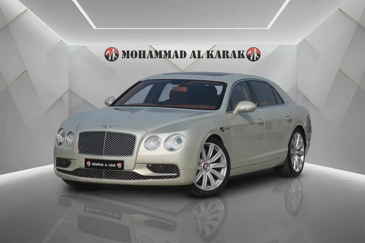 BENTLEY FLYING SPUR V.8 - 2016 - GCC - VENTILATED SEATS - REAR ENTERTINMENT - FULLY LOADED-1-1