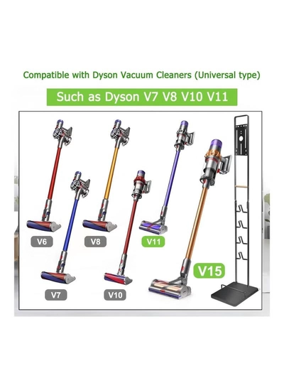 Eworld Premium Floor Docking Dyson Stand for Cordless Vacuum Cleaners with Wheels-5
