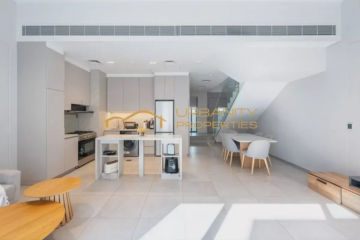 3 Bedroom Townhouse For Rent in MAG City, MBR City — AED 180K/Yr | Maid's Room + Terraces-2-2